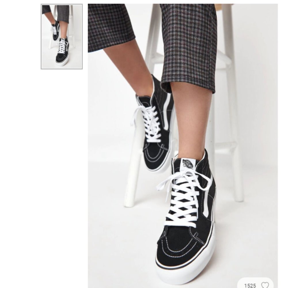 Vans High Top Platform Sneakers